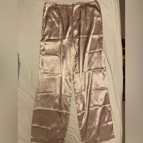 Anne Klein Satin Pajama Set - Picture 2 of 3